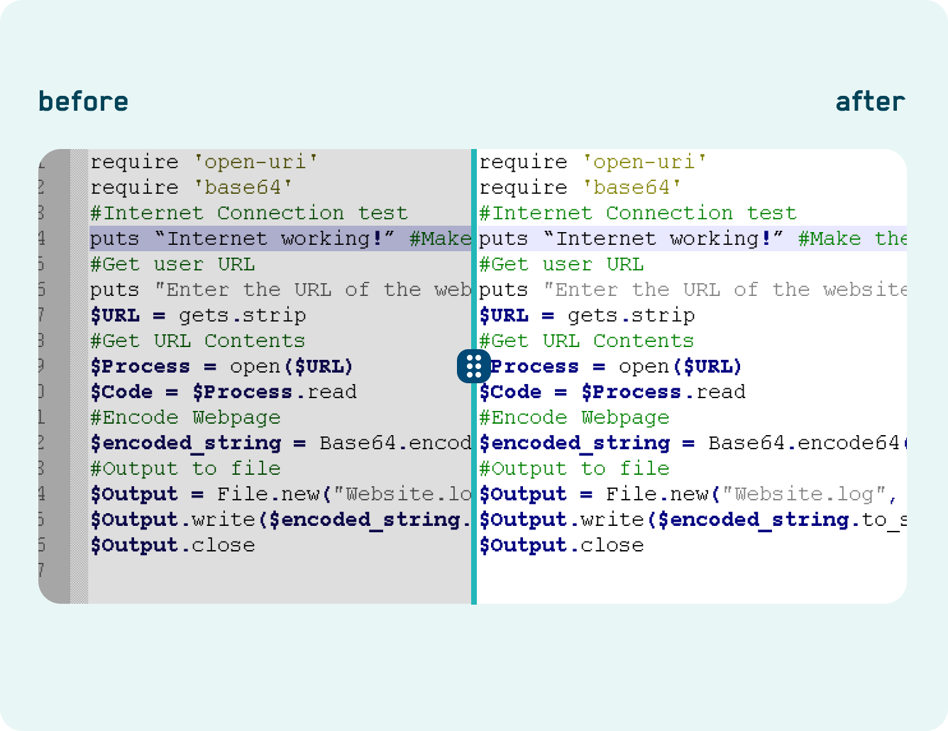 Панель DerScanner